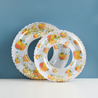 En gros, Bouée gonflable en PVC pour piscine, forme sirène, donut, requin, pour fêtes de plage et manèges de parcs d'attractions