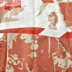 Robe d'été personnalisée à imprimé abstrait en mousseline de soie à quantité minimale de commande bas mousseline de soie florale douce <span class=keywords><strong>au</strong></span> <span class=keywords><strong>mètre</strong></span> jupe en polyester <span class=keywords><strong>tissu</strong></span> transparent 68g - Product Image 6