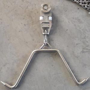 Carcasse de porc de boucher crochets à viande suspendus en acier inoxydable - Product Image 3