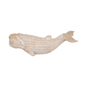 Statuetta di Balena, Scultura in Stile Costiero per Arredamento Casa, Bagno, Ufficio, Soggiorno, Decorazione Moderna - Product Image 1