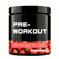 Bubuk Pre-Workout Creatine Monohydrate Peningkat Energi Perbaikan Otot Memperpanjang Waktu Olahraga Rasa Blueberry Semangka Dewasa 300g 10g