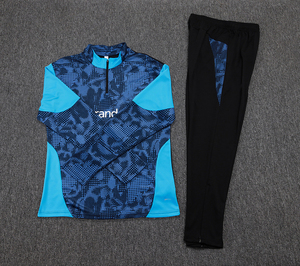 Conjuntos Deportivos de Fútbol del <span class=keywords><strong>Marsella</strong></span> 2025 2026, Nueva Chaqueta de Media Cremallera para Hombre del <span class=keywords><strong>Marsella</strong></span>, Conjunto Deportivo de Fútbol para Hombre Asequible - Product Image 3