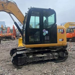 Excavatrice hydraulique Caterpillar 307 d'occasion de haute qualité, 7 tonnes, moteur, boîte de vitesses, pompe hydraulique, moteur - Excellent état, rapport d'inspection - Product Image 5