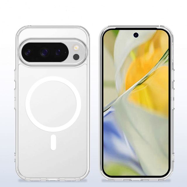 Wholesale High Clear Phone Cases Anti-fingerprint Anti-drop Magnetic Mobile Phone Cover for Google Pixel 9 Pro