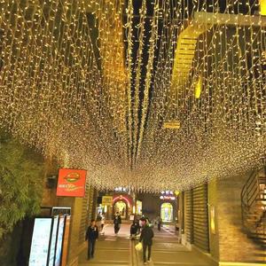 Guirlande lumineuse LED étanche 24V basse tension de haute qualité pour décoration extérieure de Noël, rideau de lumières LED de 10m - Product Image 4