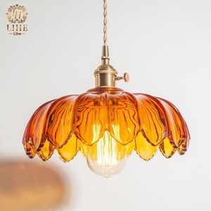 Lampe murale de chevet minimaliste postmoderne nordique transfrontalière 3, luminaire suspendu créatif en verre doré pour couloir d'hôtel et escalier - Product Image 3