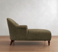 Canapé de style moderne pour salon, chambre et hôtel – Chaise longue confortable en tissu