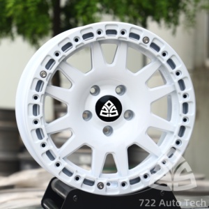 Rines Forjados 722auto de 18, 19 y 20 Pulgadas, 5x100, 5x114.3, Color Blanco Rally, con Beadlock, para Crosstrek, Forester, <span class=keywords><strong>Outback</strong></span>, RAV4, Maverick - Product Image 4