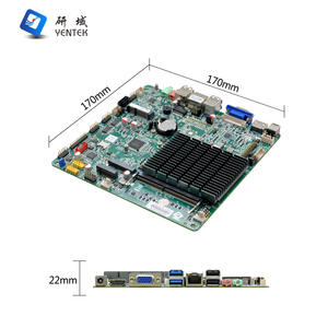 Nouvelle carte mère Nano ITX sans ventilateur OEM ODM X86 J4105/J4125 DDR4 VGA HD LVDS avec sortie LAN 10 ports USB - Product Image 4