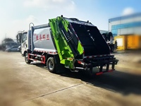 Camionnette robuste 4x2 pour le ramassage des déchets, équipée d'un système de verrouillage centralisé électrique des vitres
