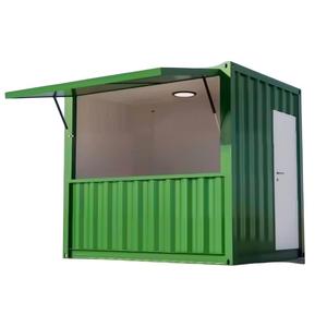Kiosco Prefabricado de 10 pies de Montaje Rápido para Comida, Contenedor de Venta Minorista de Alimentos para Centro Comercial, Unidad de Vendedor de Comida con Panel Sándwich - Product Image 4