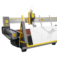 Machine de découpe jet d'eau CNC Bridge Sawjet 5 axes, découpeuse jet d'eau 3000 x 2000 mm, type portique pour tôles métalliques