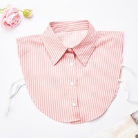 Col détachable brodé animalier pour femme, en polyester, style rétro, accessoire de mode pour chemisier, vente en gros