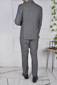 Traje de hombre de marca turca superior al mejor precio barato al por mayor moderno ajustado personalizado nuevo último diseño de alta calidad - Product Image 3