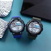 Jam Tangan Digital Sport SCMI 6627 Unisex Remaja Tahan Guncangan Tali TPU Stopwatch Tahan Air Jam Elektronik Pelajar Pasokan Grosir