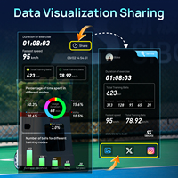 Machine d'entraînement au tennis professionnelle SHAREWELL SW11-T7 Pro, robot de tennis automatique avec oscillation interne pour les écoles et les clubs