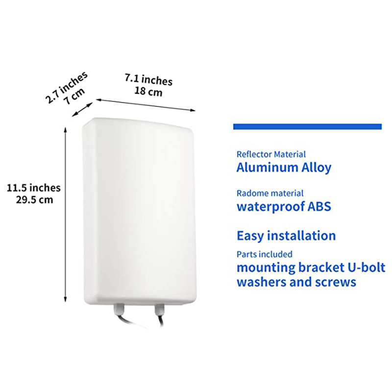 High Gain GNSS GPS 4G Signal Nooster for Home with Omni Antena External Router Outdoor Mimo 4G LTE 5G Antenna
