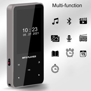 เครื่องเล่น MP3 แบบพกพา หน้าจอสัมผัส 2.4 นิ้ว รองรับบลูทูธ พร้อมฟังก์ชั่นอ่านอีบุ๊ก ลำโพงในตัว เหมาะสำหรับนักเรียน เล่นเพลงแบบไม่สูญเสียคุณภาพ - Product Image 3