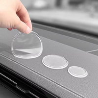 Wiederverwendbare Anti-Rutsch-Gelmatte für das Armaturenbrett, klebrige, rutschfeste Halterungsmatte zur Befestigung von Auto-Ornamenten, Innenraum-Konsolen-Aufbewahrungszubehör