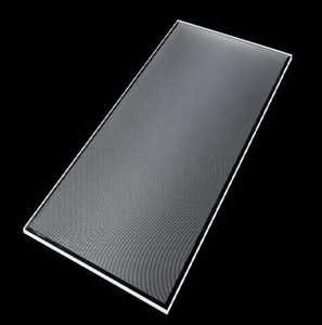 Plaque optique en PMMA à éclairage direct, en matériau acrylique ignifuge Rina Tech, pour feux de signalisation extérieurs - Product Image 1