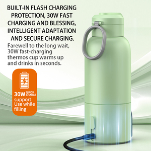 Bouilloire électrique portable intelligente 2025, mini, sans fil, chauffe-eau USB rechargeable, chauffe-<span class=keywords><strong>lait</strong></span> pour bébé, <span class=keywords><strong>lait</strong></span> maternel, utilisation en extérieur - Product Image 4