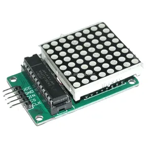 Made in china chip MAX7219 modulo display a matrice di punti led di controllo per la vendita