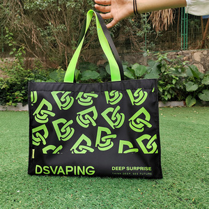 <span class=keywords><strong>Bolsa</strong></span> de lona extra <span class=keywords><strong>grande</strong></span> reutilizable grandes compras de comestibles bolsas de <span class=keywords><strong>playa</strong></span> bolsas de regalo - Product Image 2