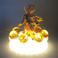 Lampe de table Dragon Ball Cartoon Anime Lights Original Animation Cadeau d'anniversaire Cadeau Voleur Roi Poupée Décoration de voiture Lumière