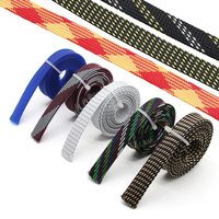 Funda Protectora de Cable Expandible de Nailon Trenzado de PET de Alta Densidad de 10 mm, Aislante, en Oferta