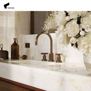 توستون حمام حديث فانيتيوتوب شفاف طبيعي صخرة لفيلا فاخرة مدخل الدرج قاعة المطبخ غرفة المعيشة - Product Image 6