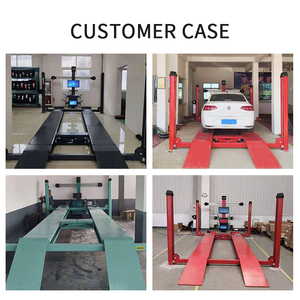 Sunmo-elevador de alineación de ruedas de coche, <span class=keywords><strong>4</strong></span> postes, alta calidad - Product Image 3