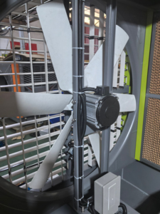 23000 CMH xách tay công nghiệp nặng làm mát bay hơi 750W tiết kiệm năng lượng thân thiện với môi trường cho các khu vực thương mại lớn - Product Image 4