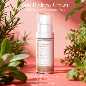 Crème hydratante <span class=keywords><strong>anti</strong></span>-rougeurs à marque privée avec acide hyaluronique, niacinamide et vitamine E pour tous types de peaux - Revitalisant cutané - Product Image 1