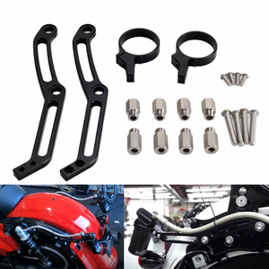 Soportes de depósito remotos para Harley Touring 2014-2022 para Legends Revo Shocks - Product Image 4