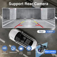 Grandnavi 170 Angle untuk Layar Mobil Portabel Wireless Carplay Android Auto 10.26 Inci IPS LCD Layar Sentuh  Kamera Dasbor Mobil