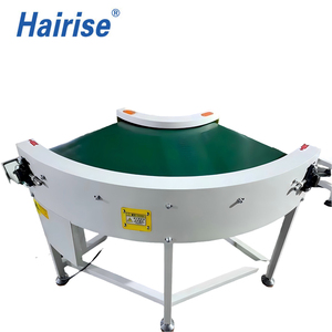 ベルトコンベア回転機90 180度カーブPU/PVC - Product Image 1