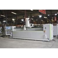 Tour à profilés en aluminium CNC 3 en 1 JUNDE 3,5 m 4 axes pour perçage, fraisage et chanfreinage