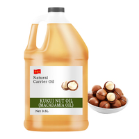 Minyak Biji Macadamia Integrifolia Grosir Bahan Baku Alami Asam Palmitoleat Tinggi untuk Lotion Lip Balm Kondisioner Rambut OEM