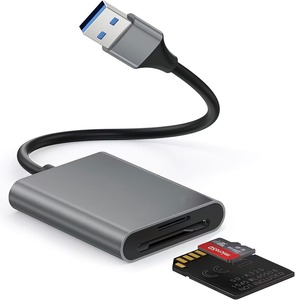 SYONG USB C/USB3.0 ke Pembaca Kartu SD Kompatibel dengan Komputer PC Laptop Kartu Memori Kamera SD 4.0 Ponsel Android Mac - Product Image 1