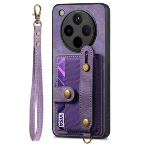 เคสโทรศัพท์มีสายคล้องบัตรเครดิตสำหรับ OPPO Find X8/X8 <span class=keywords><strong>Pro</strong></span>/realme 13ฝาหลังแบบกระเป๋าสตางค์สำหรับ iPhone 16/16 PROMAX - Product Image 4