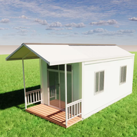 Installation rapide, maison préfabriquée professionnelle et économique, maison modulaire préfabriquée avec salle de bain pour restaurant et hôtel