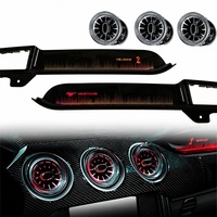 Éclairage intérieur de voiture, éclairage ambiant, Ford Mustang GT 2015-2017, panneau de garniture dynamique 64 couleurs pour Ford Mustang 2015-2022