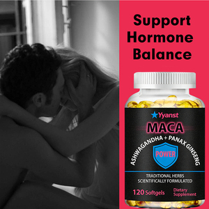 Cápsulas de Gel Suave de MACA y Ashwagandha de Marca Privada con Hierbas Tradicionales para Apoyar el Equilibrio Hormonal, Mantener la Calma y Mejorar el Sueño para Hombres Adultos - Product Image 2