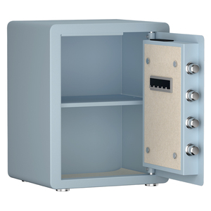 Coffre-fort de sécurité en acier de grande capacité avec clavier biométrique numérique, antivol, à fixer au mur, pour bijoux et documents - Product Image 2