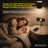 Chargeur intelligent à déconnexion automatique, chargeur à éjection automatique du téléphone, chargeur à déconnexion complète, séparateur de charge automatique, extracteur de chargeur