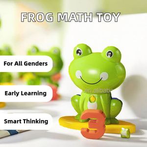 ของเล่นสมดุลดิจิตอลแบบอินเทอร์แอคทีฟ ของเล่นคณิตศาสตร์รูปกบ ของเล่นสมดุลนักบินอวกาศ พลาสติก ของเล่นเสริมพัฒนาการเด็กเล็ก พัฒนาการทางปัญญา การคิดเชิงตรรกะ - Product Image 2