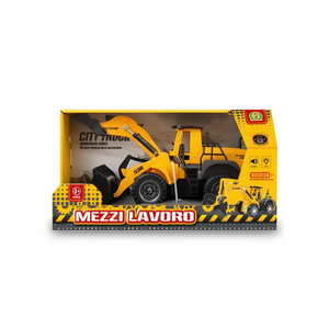 Mezzi Lavoro Excavator Rc Toy With <b>Lights</b> And Sound 3+ Years City Truck Engineering Series - Product Image 2