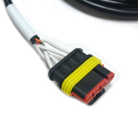 Kabel Harness Kelistrikan Otomotif DJ7041-1.5-21 ke Konektor GX16 |   Rangkaian Kabel Otomatis Tahan Air |   Harness Kabel OEM Kustom