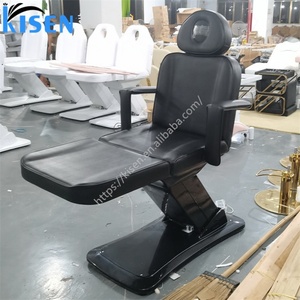 KISEN Modern Beauty Salon Furniture Leather Massage <b>Table</b> Adjustable Cosmetic Facial Beauty Bed <b>Electric</b> Facial Spa Lash Bed - Product Image 3