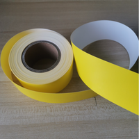 Rouleau d'étiquettes d'entretien en taffetas de nylon personnalisé de tissu de transfert imprimé de logo de haute qualité en gros